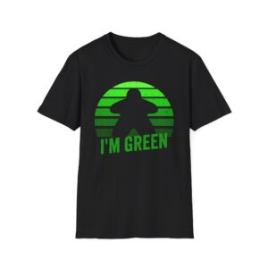 green meeple t shirt, i'm green board game shirt, funny gamer tee, tabletop game night shirt, strategy gamer gift, meeple shirt