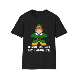 Board Gaming's My Favorite Elf Meeple Shirt